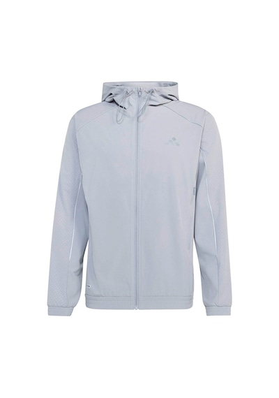 Adidas Erkek Ceket Tech App Stop Kg1919 Gri