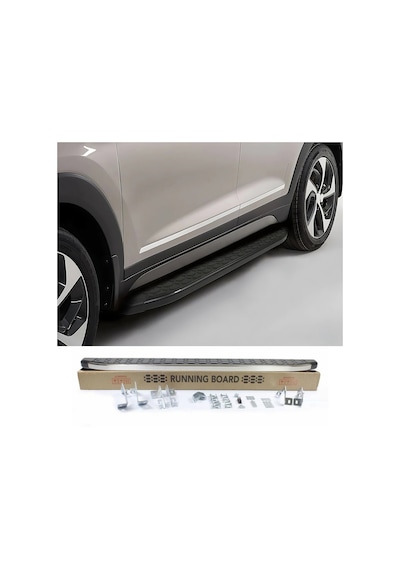 Volvo Xc60 Yan Basamak Seti - Siyah, Blackline 2017+