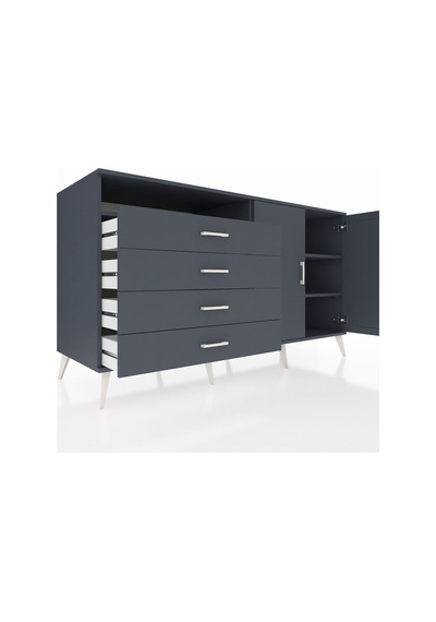 Kronos Konsol 3 Raflı 4 Çekmeceli 2 Kapaklı 176x59x99 Antrasit-an Antrasit-antrasit Kronos Konsol 3 Raflı 4 Çekmeceli 2 Kapaklı 176x59x99 Antrasit-an Antrasit-antrasit