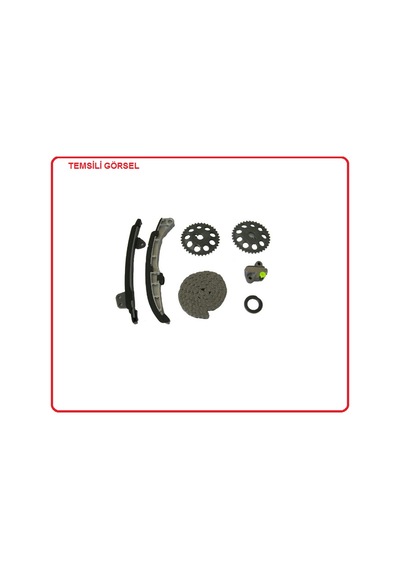 Toyota Uyumlu YARİS 00-05 1.0 1.3 1NZFE / 2NZFE EKSANTİRİK ZİNCİR SETİ