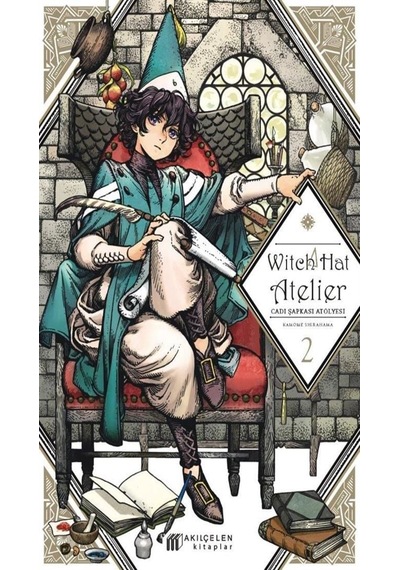 Witch Hat Atelier 1-2-3-4-5 Manga Seti 5 Kitap / Anime-manga Sticker Ve Kartpostal