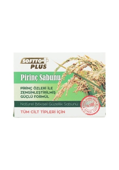 Softto Plus Pirinç Sabunu 150 G