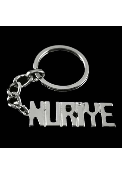 Depomıx Nuriye İsimli Anahtarlık- Çok Renkli