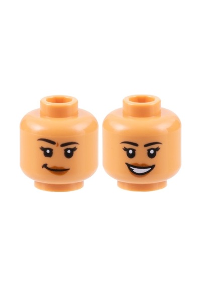 Minifigür Parçaları: Kafa: 3626pb3170