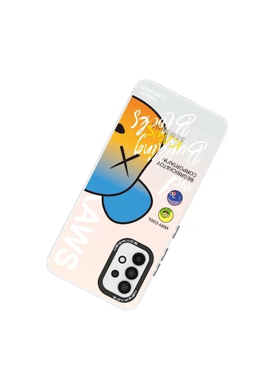 Newface Samsung Galaxy A53 5g Kılıf Estoril Desenli Kapak - Estoril - 6 Beyaz