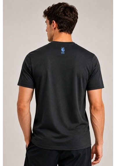 Nike Chicago Bulls Essential Mens Tee Grafik Baskılı Erkek Bisiklet Yaka Tişört Siyah