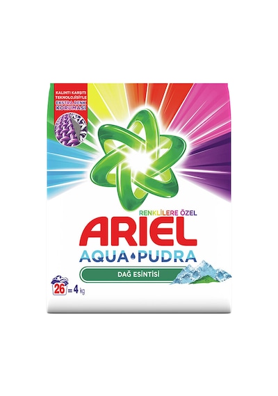 2 Adet Ariel Çamaşır Deterjanı 4 Kg Renkliler Diğer