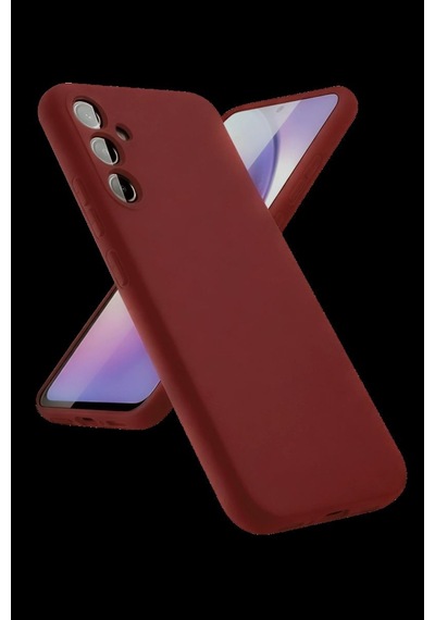 Samsung Galaxy Uyumlu  A24 4g Kılıf First Silikon - Bordo
