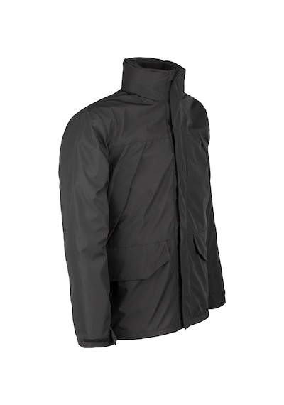 Vav Wear 4ın1 Outdoor Mont Yağmurluk Su Geçirmez Leke Tutmaz Rüzgar Geçirmez Rüzgarlık Erkek Mont 3tech03 Siyah