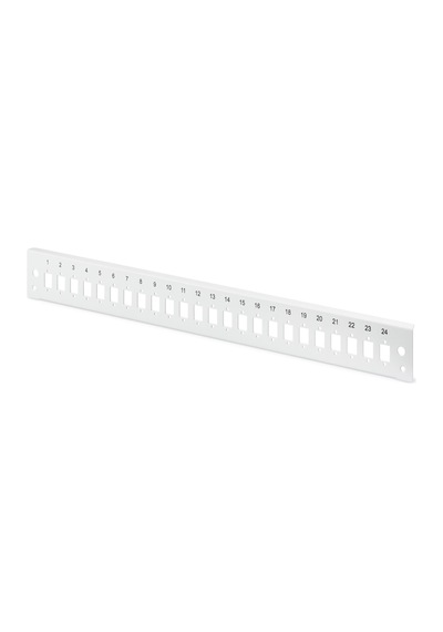 Digitus Dn-96200-ql Fiber Optik Sonlandırma Kutusu İçin Ön Panel, Kilit Mekanizmalı, 24 X Lc Duplex Sc Simplex, E2000 Simplex Dikey, Gri Renk Ral 703