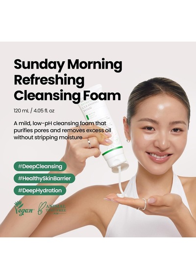 Axıs-y Sunday Morning Refreshing Cleansing Foam Yüz Temizleme Köpüğü 120ml Diğer