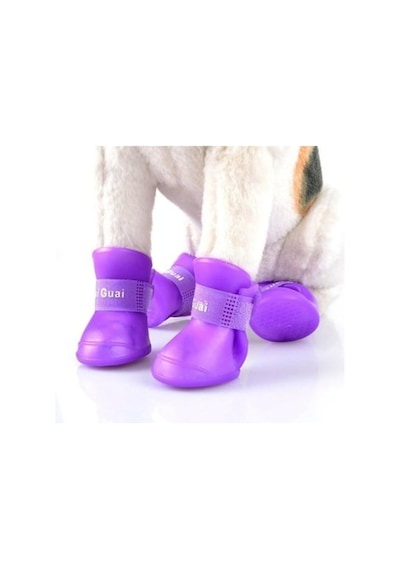 Silikon Kedi Köpek Ayakkabısı Çok Renkli
