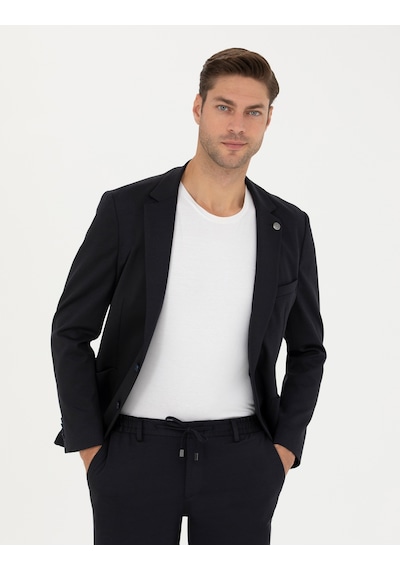 Pierre Cardin Erkek Lacivert Ekstra Slim Fit Blazer Ceket 50287472-vr033 Lacivert