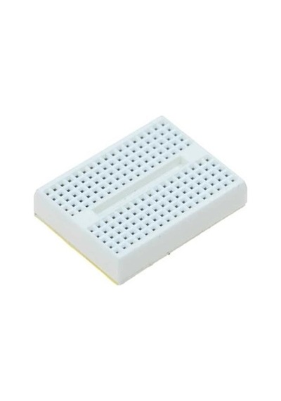 Mini Breadboard Beyaz Yapışkanlı 170 Pin 1 Adet