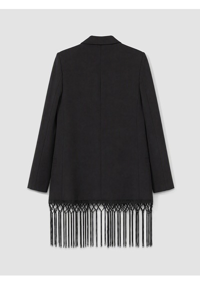 Lcw Vision Siyah Püsküllü Kadın Blazer Ceket