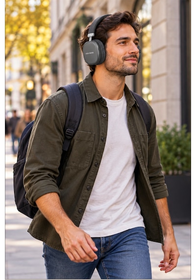 Ven-dens VD-HP014 Bluetooth 5.3 Kulak Üstü Kulaklık