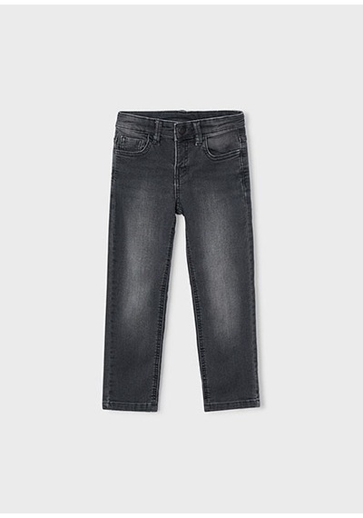 Mayoral Gri Erkek Çocuk Denim Slim Fit Pantolon 4571 Çok Renkli