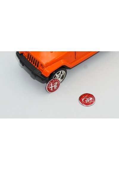 Alfa Romeo Oto Anahtar 3M Metal Alaşım Logo 2Li Set (262918622)