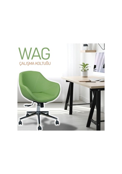 Wag Çalışma Koltuğu Ofis Koltuğu Yeşil