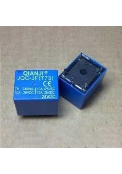 24 V 7 A Tek Kontak Röle Jqc 3F T73 24Vdc