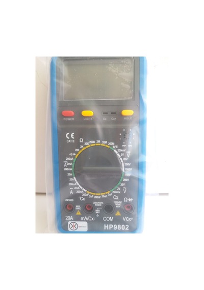KİTECH 9802 DİJİTAL ELEKTRİK ÖLÇÜM CİHAZI