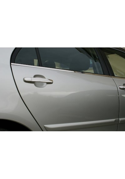 S-Dizayn  Toyota Corolla Uyumlu Krom Cam Çıtası 2002 - 2007 4 Prç