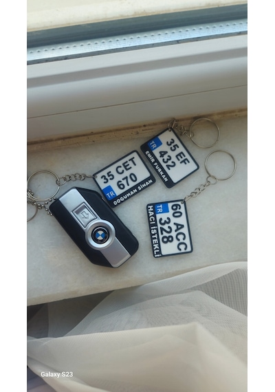 Motorsiklet Kişiye Özel Isimli Motor Plakalik Anahtarlık - Hediyelik Anahtarlık