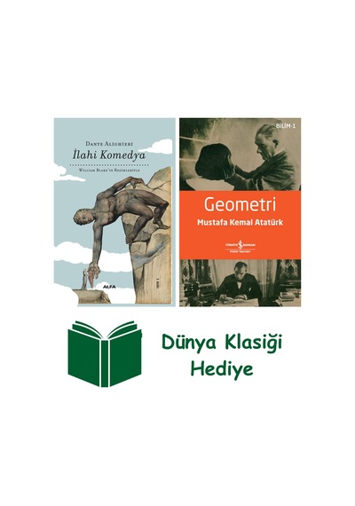 İlahi Komedya Bez Ciltli + Geometri + Dünya Klasiği Hediye