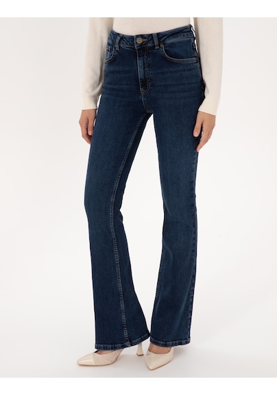 Pierre Cardin Kadın Lacivert Pantolon Jean 50318199-vr033 Lacivert