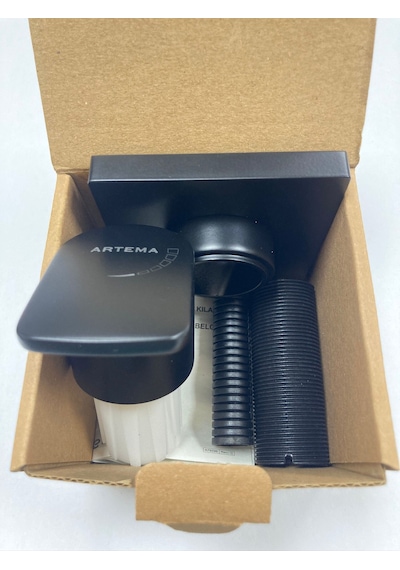 Artema A4272936 Sıva Altı Ankastre Stop Valf Siyah
