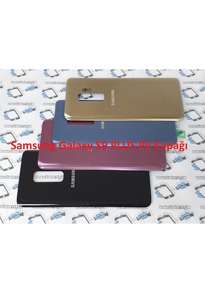 Samsung Uyumlu Galaxy S9 Plus Arka Pil Batarya Kapağı (Cam) (263124190)