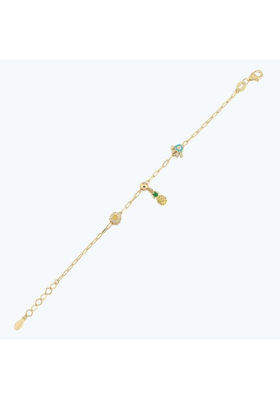 Altınbaş Altın Çocuk Ananas Bileklik Ajrbl0026-y-24754 Çok Renkli