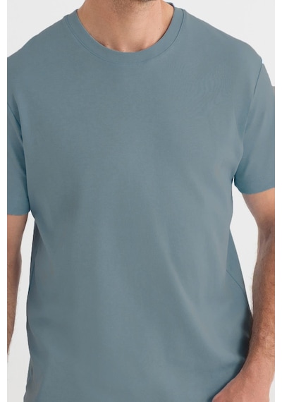 Tudors Unisex Relax Fit Rahat Kesim %100 Pamuk Yumuşak Dokulu Hafif Kalın Mavi Bisiklet Yaka Tişört-34937 Mavi Tudors Unisex Relax Fit Rahat Kesim %100 Pamuk Yumuşak Dokulu Hafif Kalın Mavi Bisiklet Yaka Tişört-34937 Mavi