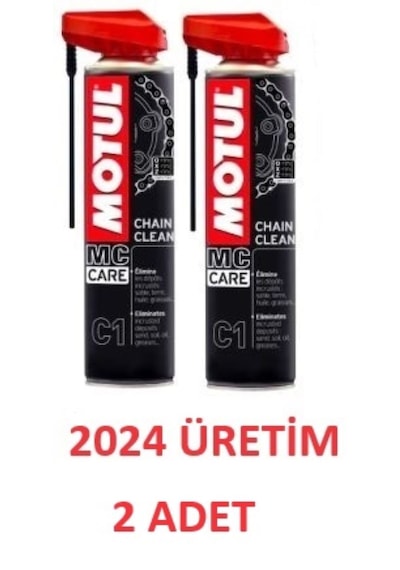 Motul C1 Chain Clean Profesyonel Zincir Temizleyici 2 x 400 ML