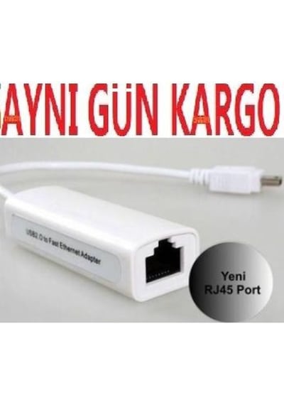Mini Usb 5 Pin Ethernet Kartı Lan Internet Card 4455A Çevirici