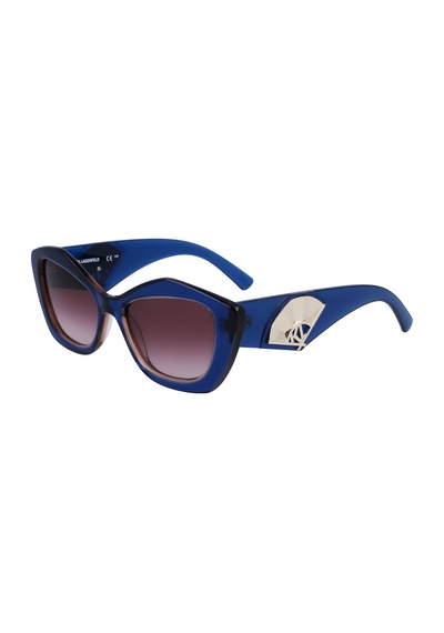 Karl Lagerfeld 6127s Blue Nude 424 5218 Güneş Gözlüğü Çok Renkli