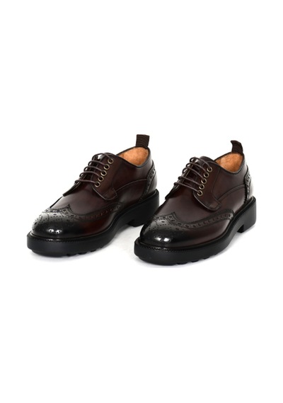 Hakiki Antik Deri Oxford Model Erkek Ayakkabı - Tuna 3817 Kahverengi