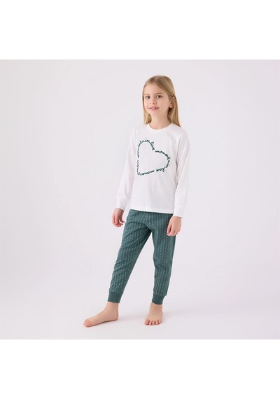 Arnetta Ar3050c Kız Çocuk Kışlık Pijama Takımı 001