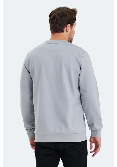 Slazenger Konnor In Erkek Gri Sweatshırt Gri