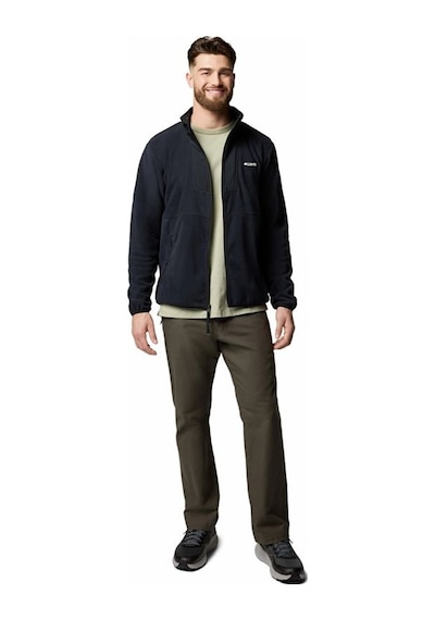 Columbia Sequoia Grove Full Zip Fleece Siyah Erkek Outdoor Polar Am0596 Siyah