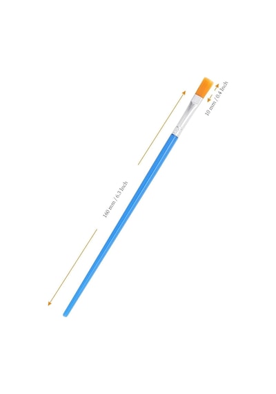 Fırça Seti-2, Yağlı Boya Fırçası, 4 Lü Set, Resim Fırçası, Akrilik Boya Fırçası, Yassı Fırça