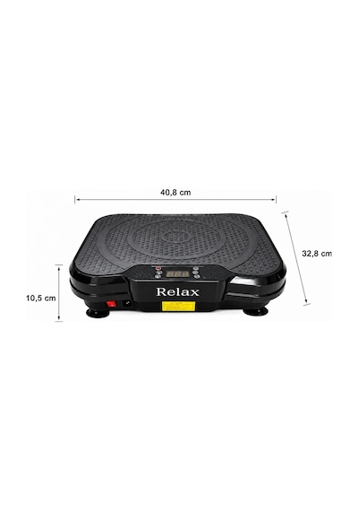 Basic Vibration Plate - Titreşimli Egzersiz Ve Spor Cihazı Siyah