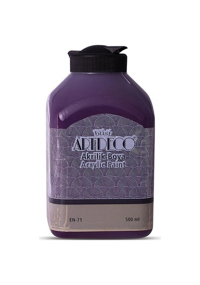 Artdeco Akrilik Boya 500 Ml. 3049 Patlıcan Moru Renkli