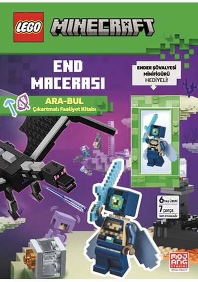 Lego Mınecraft End Macerası Ara-bul Çıkartmalı Faaliyet Kitabı