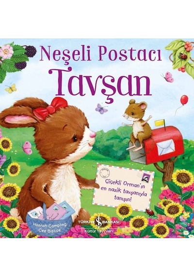 Neşeli Postacı Tavşan - Hannah Campling - İş Bankası Kültür Yayınları