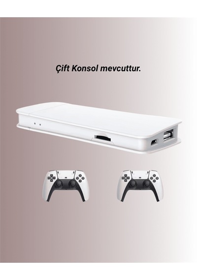 4k Destekli Bluetooth Retro Oyun Konsolu M15 Modeli - Lisinya