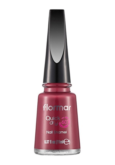Flormar Oje - Quick Dry Nail Enamel QD20 Rose Taboo 8690604378760