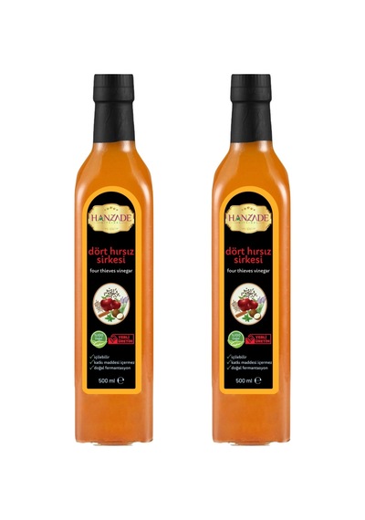Hanzade Bitkisel Dört Sirkesi 2 x 500 ML