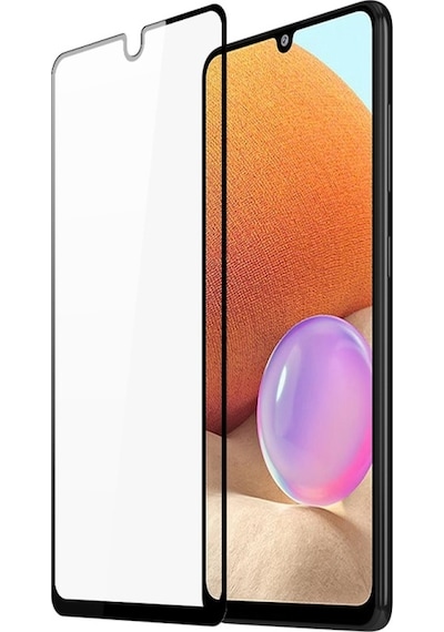 Samsung Galaxy A32 4g İle Uyumlu Şeffaf Ekranı Tam Kaplayan 5d Cam Kırılmaz Cam Ekran Koruyucu