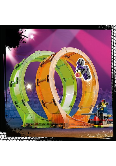 LEGO® City 60339 Çift Çemberli Gösteri Arenası 598 Parça